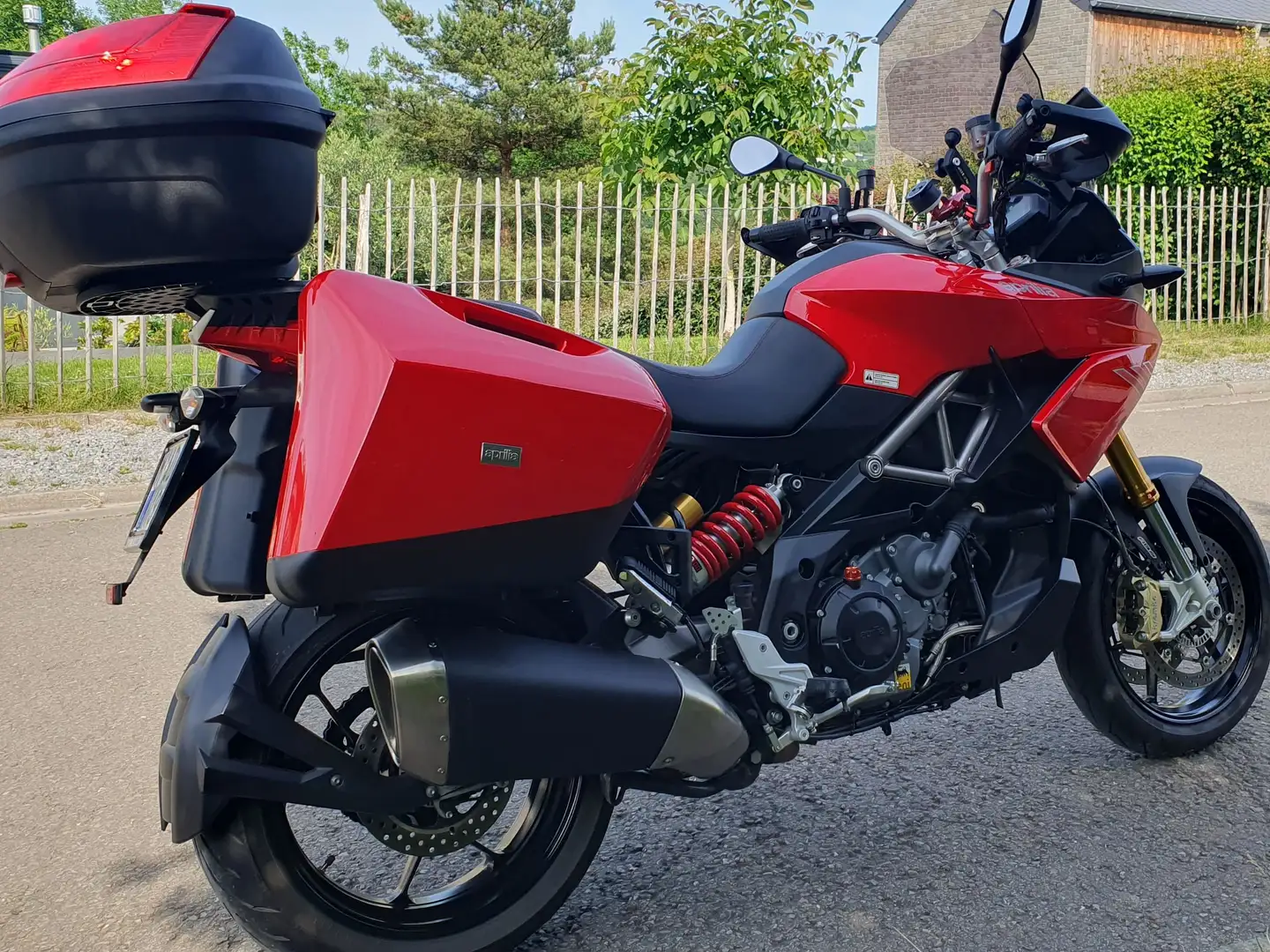 Aprilia Caponord 1200 Travel Pack Piros - 1