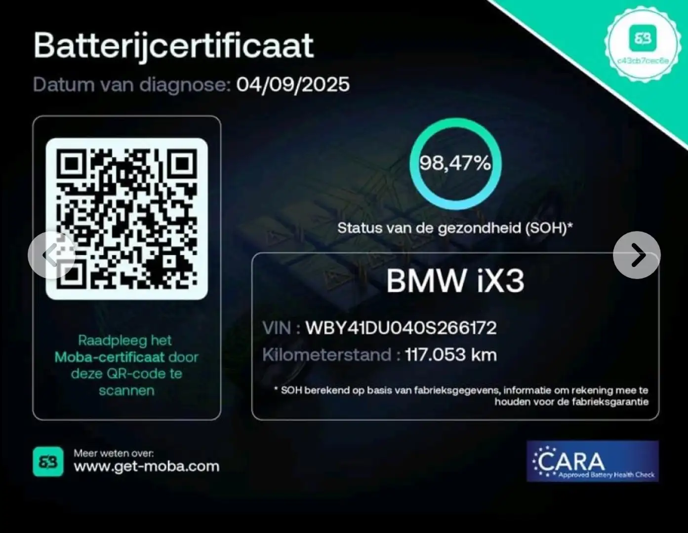 BMW iX3 High Executive 80 kWh 98% SOH LASER|PANO|H&K|HuD Zwart - 2