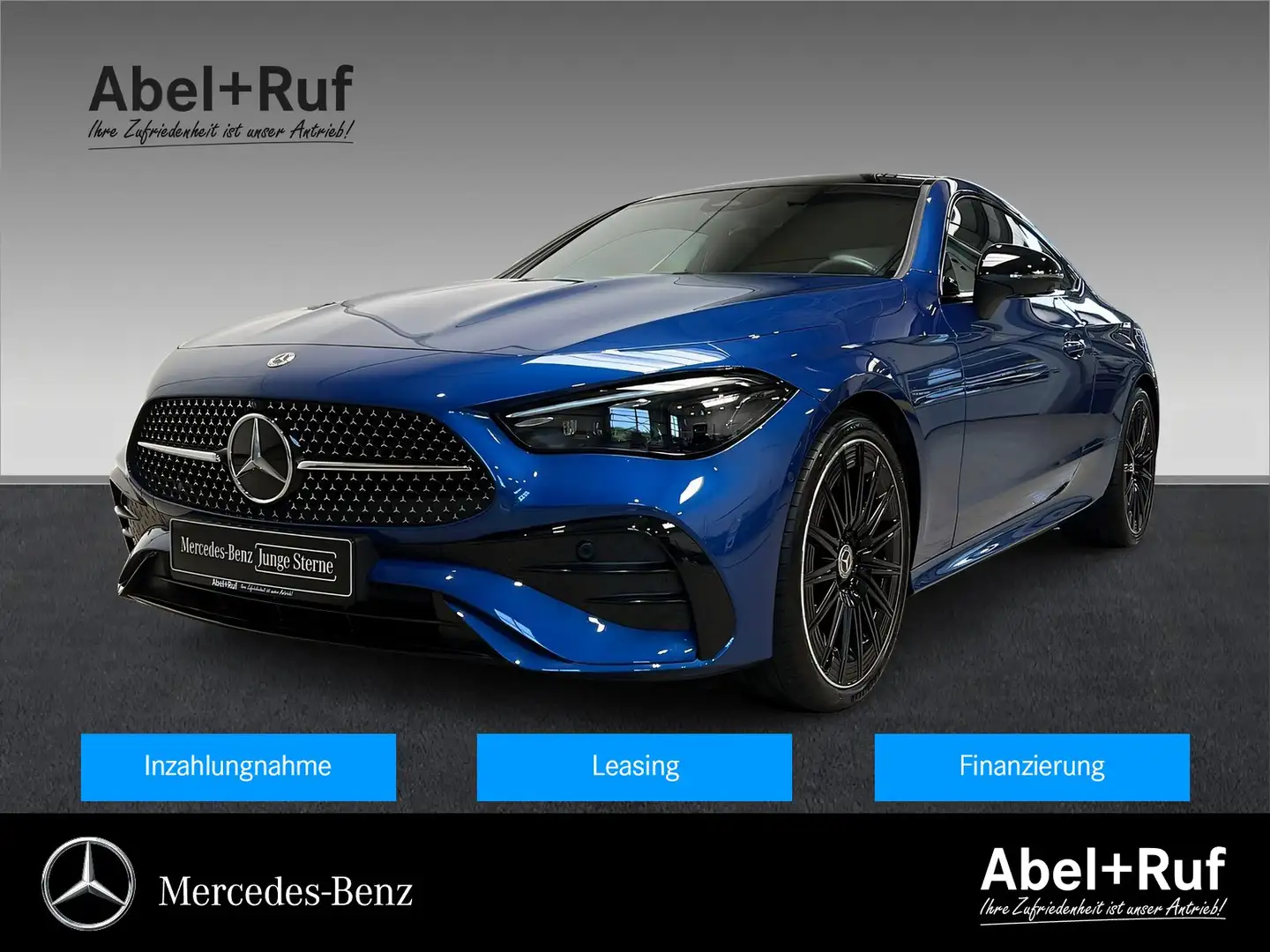 Mercedes-Benz CLE 220 d Coupé AMG+NIGHT+Burm+TotW+LrHz+HuD+360 Blu/Azzurro - 1