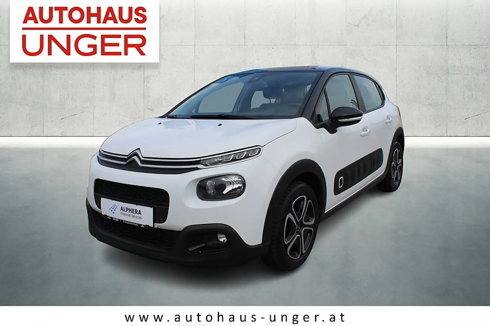 Citroen C3 PureTech 110 S&S 6-Gang-Manuell Shine Weiß - 1