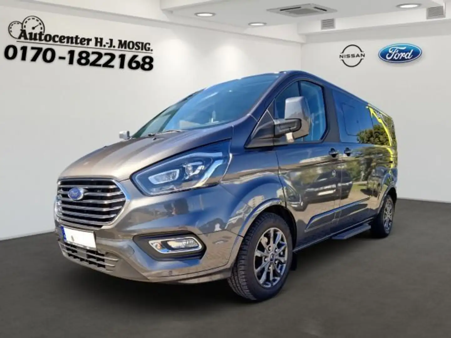 Ford Tourneo Custom Kombi L2 Titanium X Diesel Autom. Gris - 1