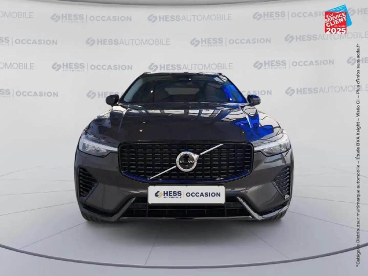 Volvo XC60 T6 Hybride Rechargeable 253 + 145ch Ultra Style Da Gris - 2