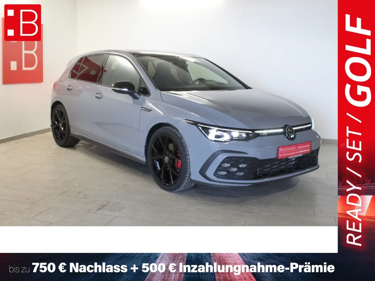 Volkswagen Golf 8 2.0 TDI DSG GTD Black Style 19 AHK MATRIX H/K Hu Grau - 1