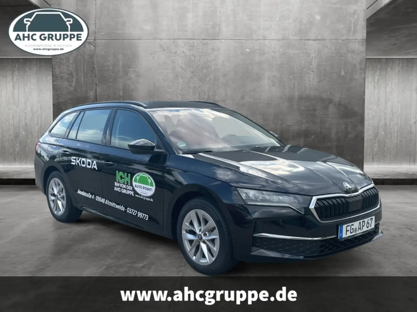 Skoda Octavia Combi 1.5 TSI mHEV 110kW EU6e Selection 7-Gang-DSG Schwarz - 2