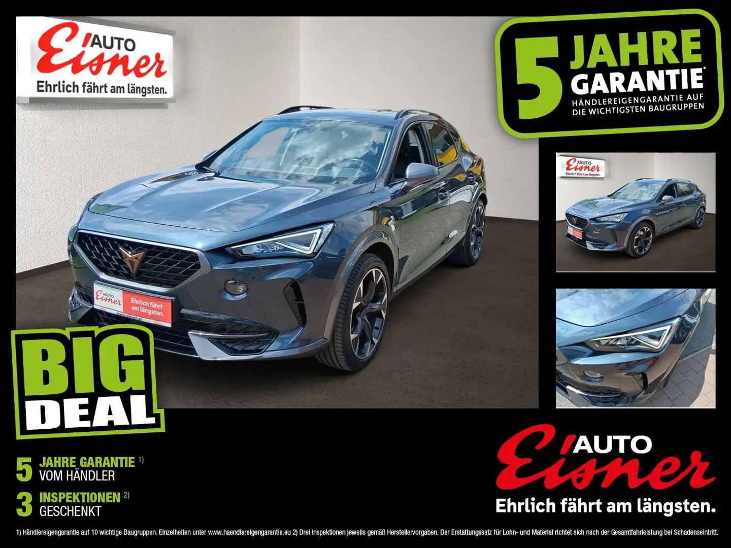 CUPRA Formentor 1.5 TSI ACC DynLicht Fernlichtass. LED Grau - 1