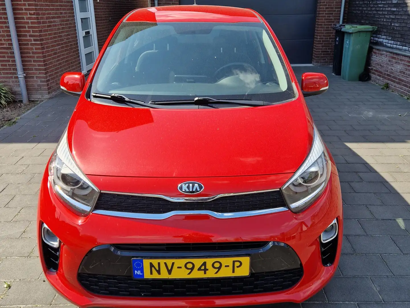 Kia Picanto 1.0 CVVT First Edition | Navi | Camera | Airco Roşu - 2