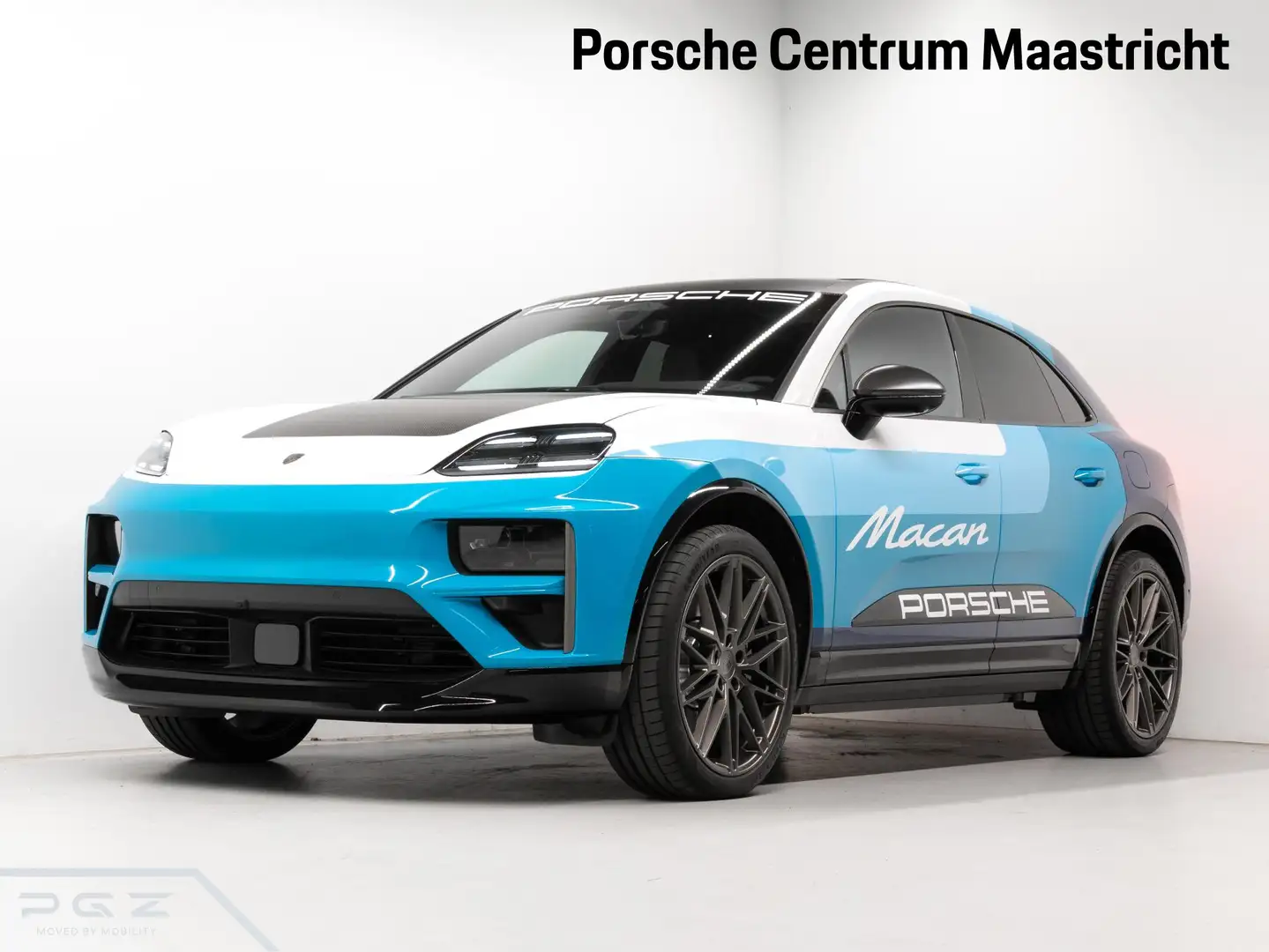 Porsche Macan Turbo Azul - 1