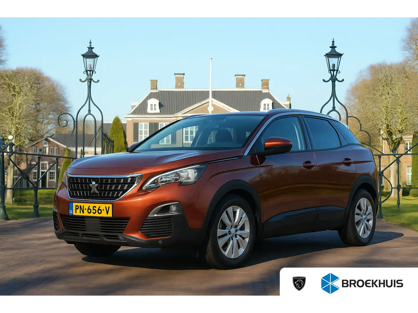 Peugeot 3008 1.2 PT ACTIVE | 1 EIGENAAR! | DEALER OH! | TREKHAA Brun - 1