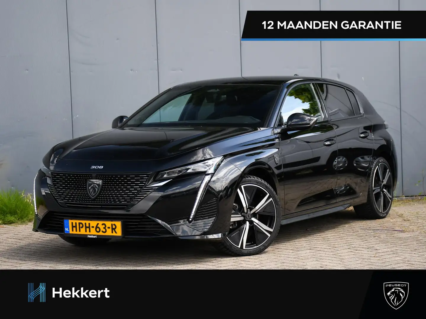 Peugeot 308 GT 1.2 PureTech 130pk Automaat 18''LM | DODE HOEK Noir - 1