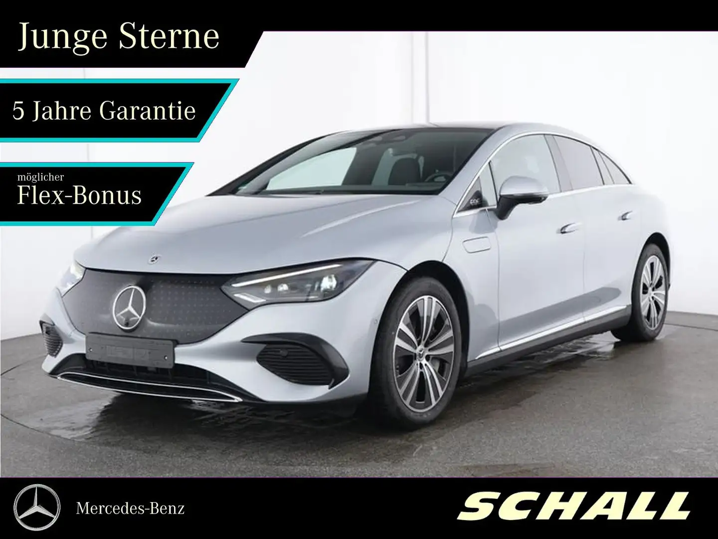 Mercedes-Benz EQE 300 ELECTRIC ART+HA-LENK+AHK+PANO+DIGI-LIGHT Silber - 1