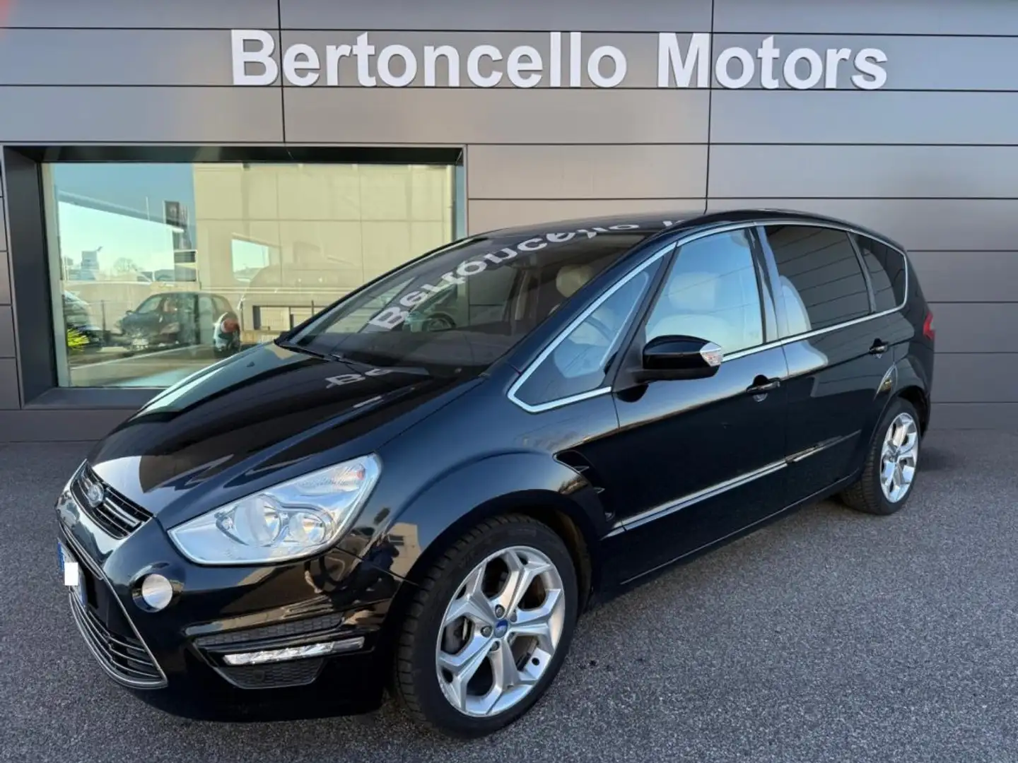 Ford S-Max 2.0 TDCi 163CV Powershift TITANIUM 7 POSTI-PELLE Nero - 1