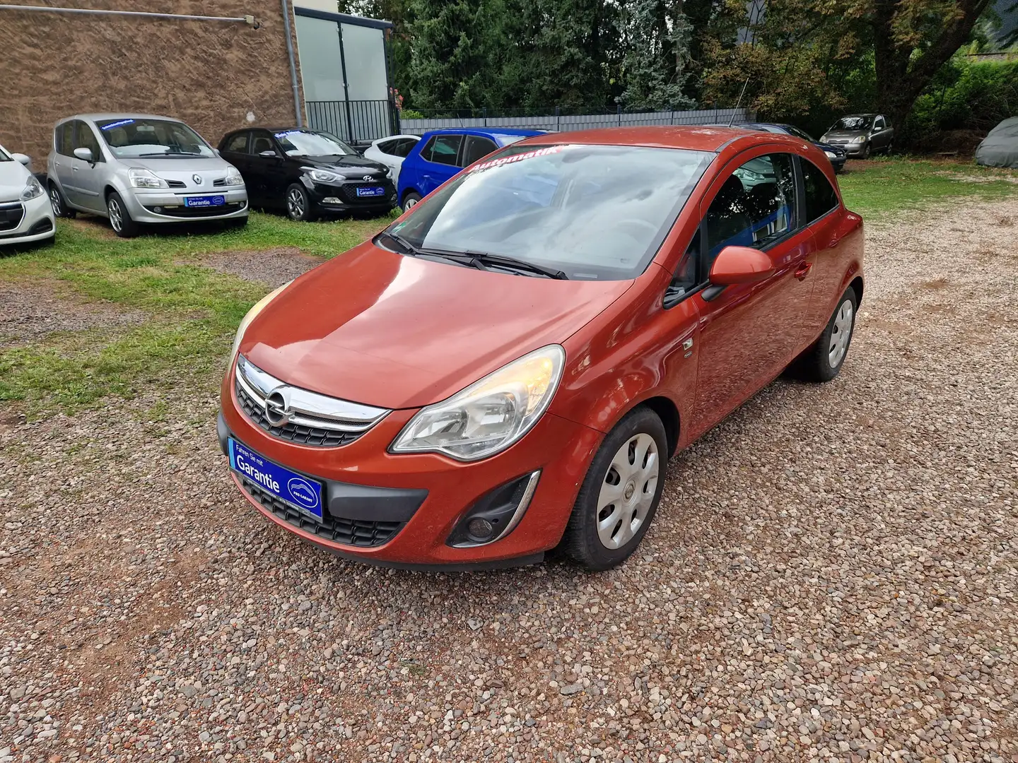 Opel Corsa 1.2 AUTOMATIK Klima 35Tkm WEBASTO ESP 2H PDC Orange - 1