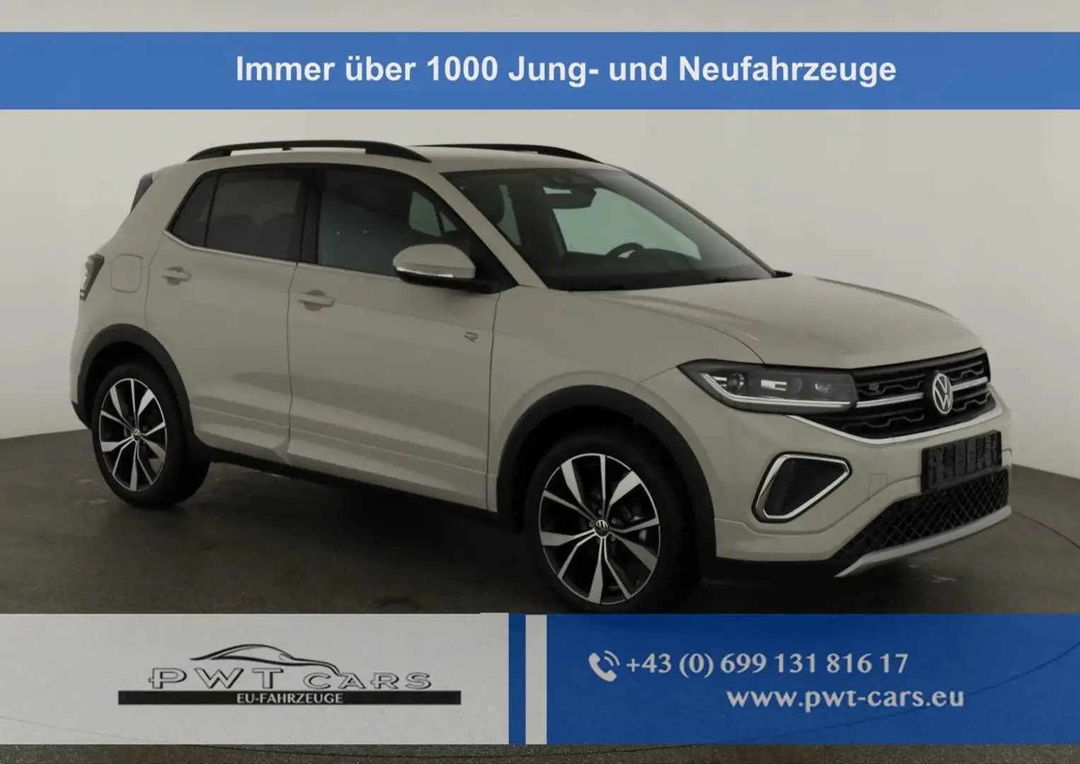 Volkswagen T-Cross 1.5 TSI 110 kW R-Line DSG R-Line, IQ.Light, Nav... Grau - 1