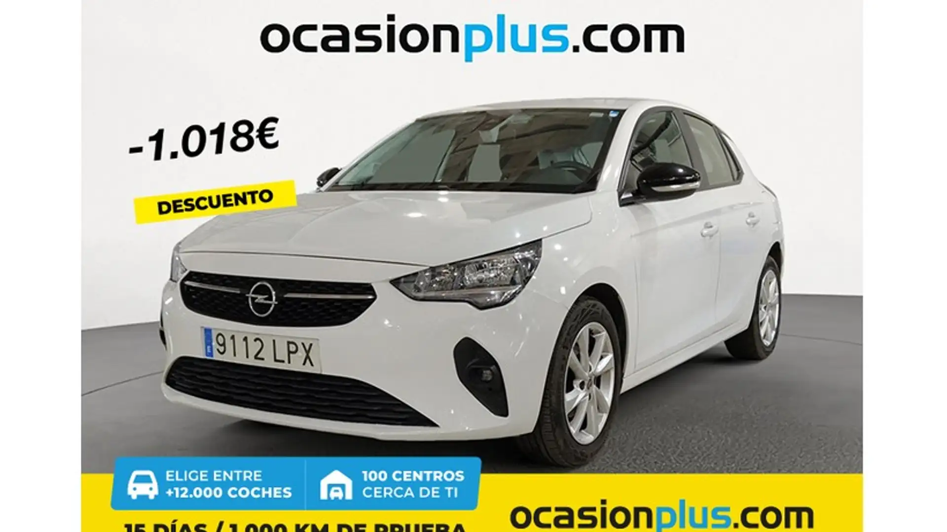 Opel Corsa 1.2 XEL S/S Edition 75 Blanc - 1