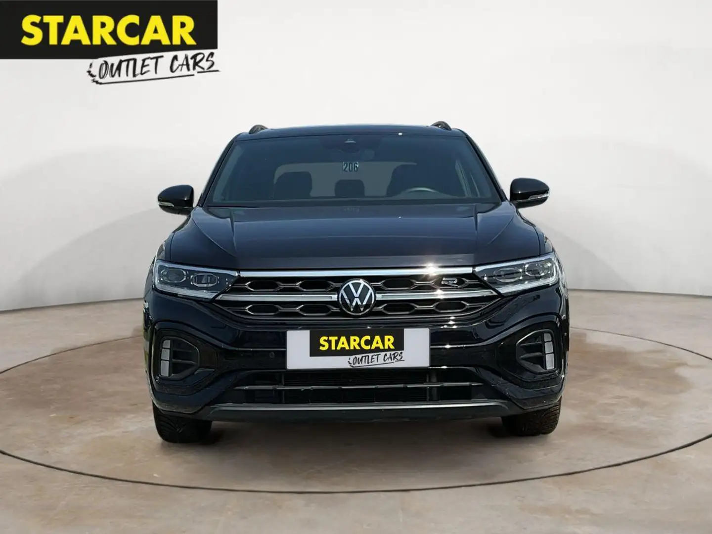 Volkswagen T-Roc R-LINE 1.5TSI PANO+IQ.DRIVE+BLACK-STYLE+19"+AHK+ Noir - 2