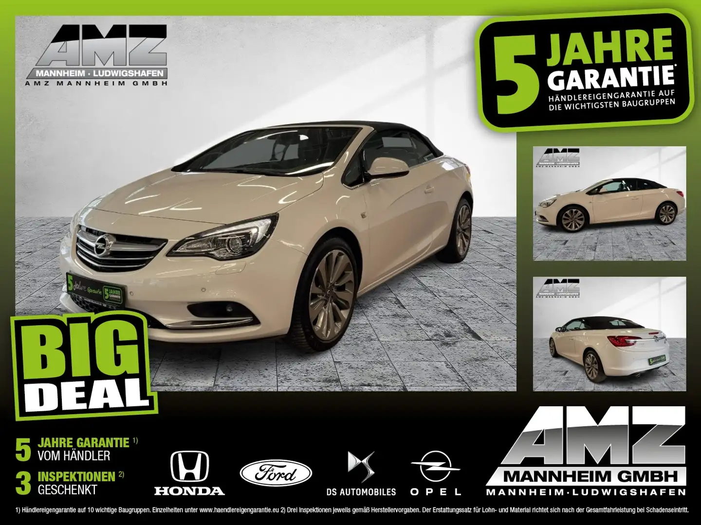 Opel Cascada 1.6 Turbo ecoFlex Innovation Bianco - 1