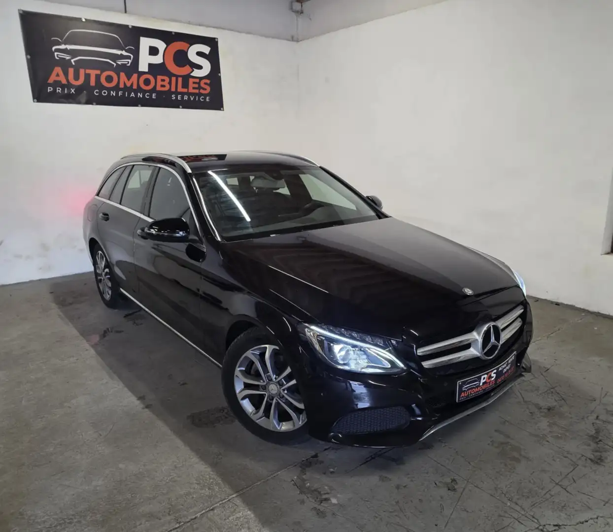 Mercedes-Benz C 200 d Break avantgarde*FULL LED*GPS*CUIR CHAUFF ELEC.. Nero - 1