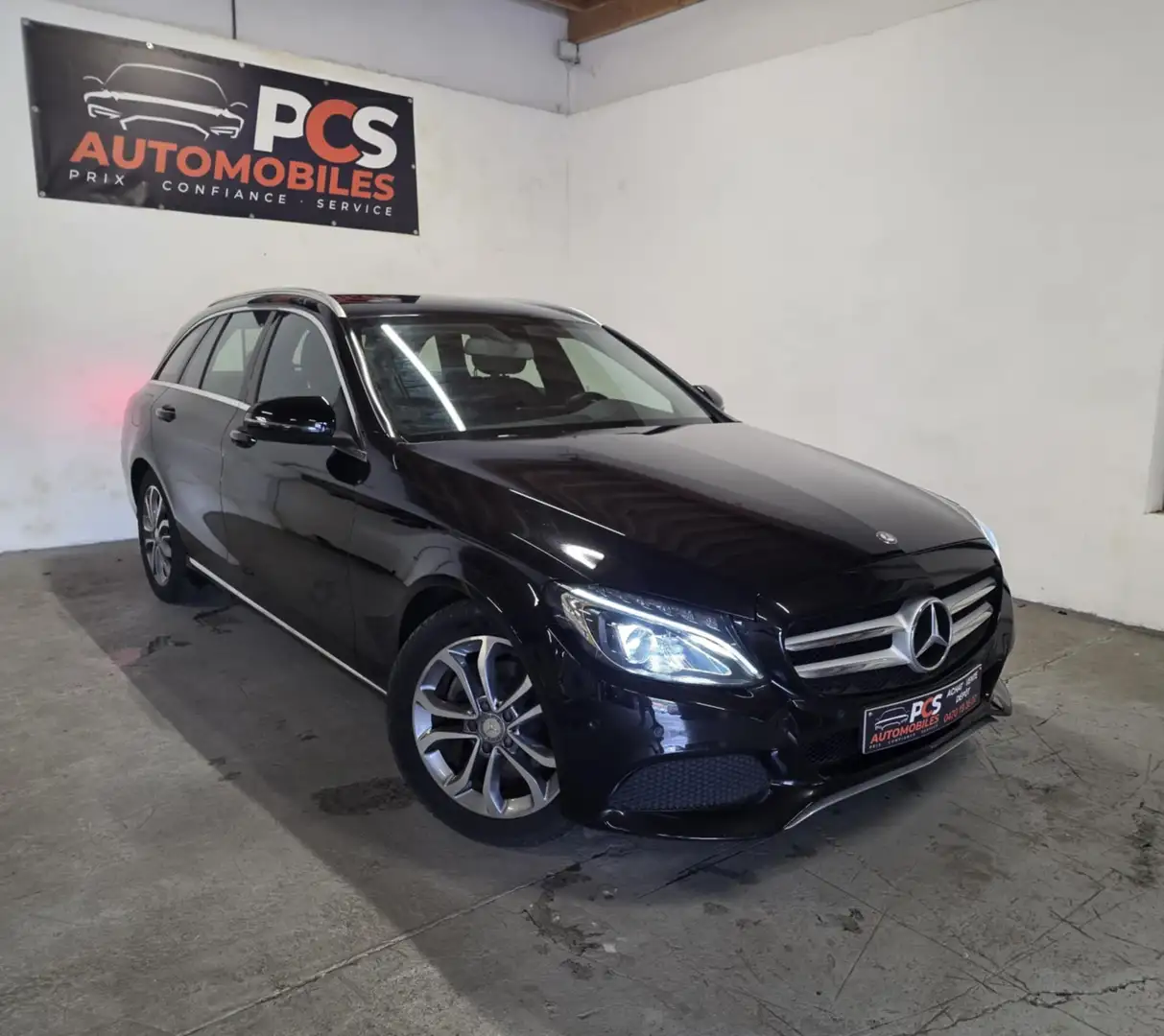 Mercedes-Benz C 200 d Break avantgarde*FULL LED*GPS*CUIR CHAUFF ELEC.. Nero - 2