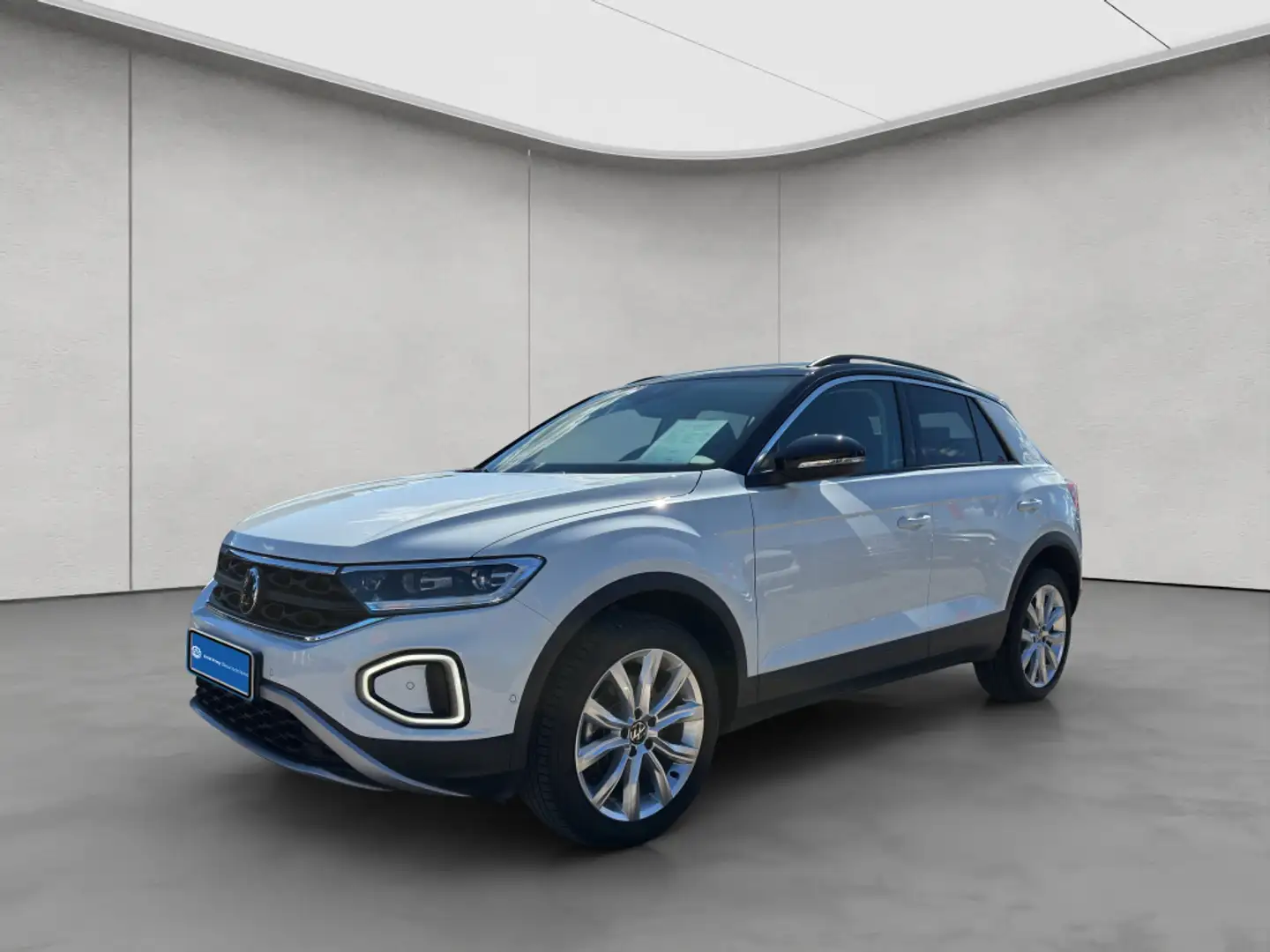 Volkswagen T-Roc GOAL 2.0 TDI DSG,AHK,NAVI,ACC,RFK Weiß - 2