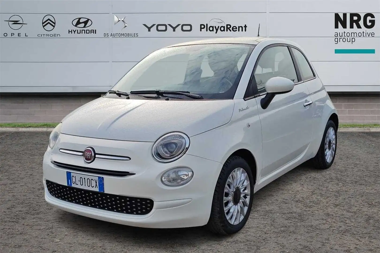 Fiat 500 1.0 Hybrid Dolcevita Blanc - 1