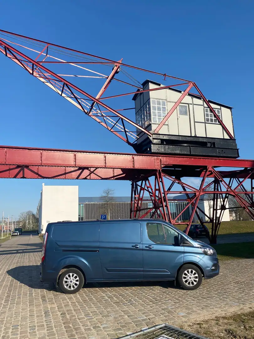Ford Transit Custom 300 2.0 TDCI L2H1 Li Blauw - 1