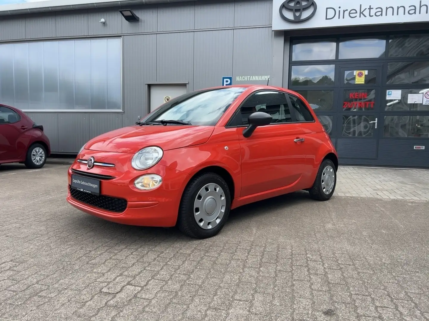 Fiat 500 Hybrid 1,0 GSE ABS Fahrerairbag ESP SERVO Orange - 1