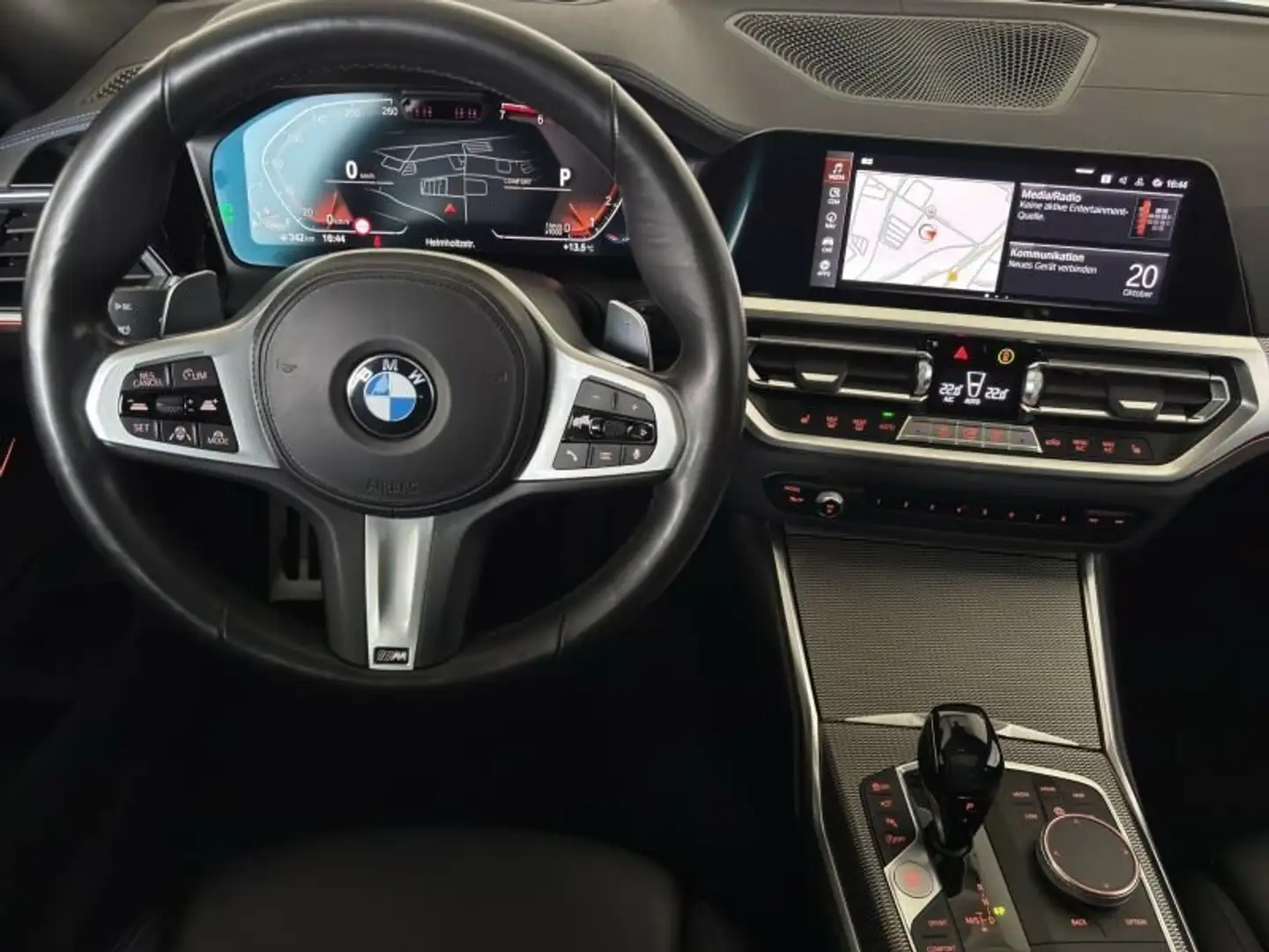 BMW 330 i SAG M Sport AHK/LASER/HUD/hk/360/G-DACH Noir - 2