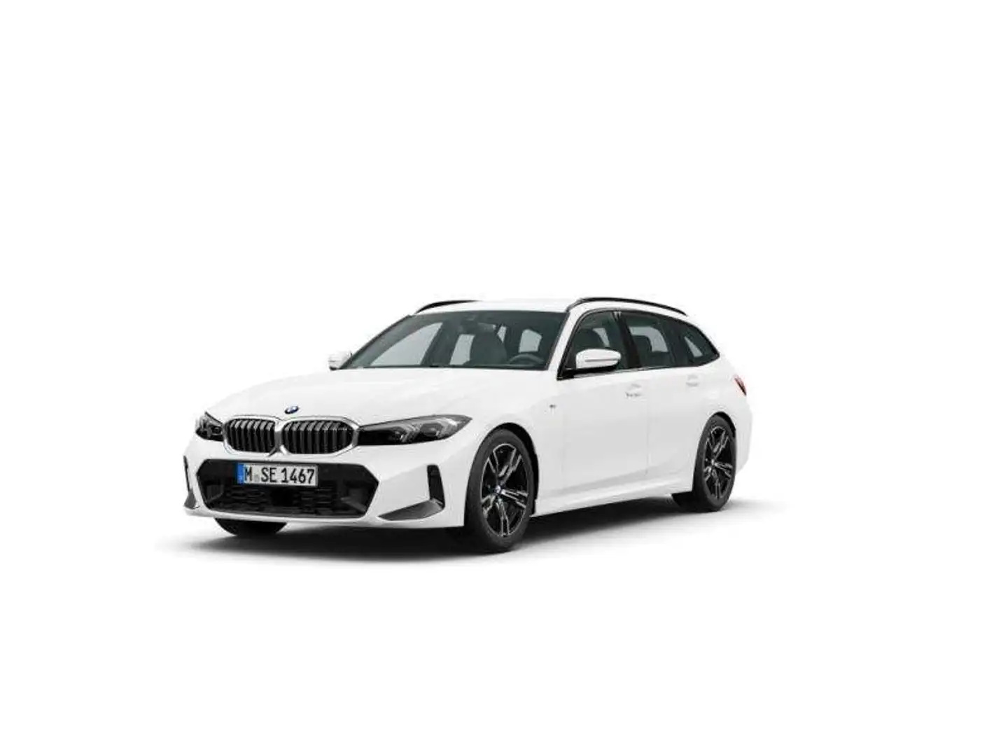 BMW 320 TouringMsportHifiAccHeatedSead Blanc - 1
