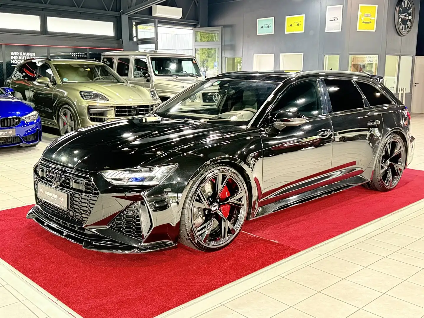 Audi RS 6 ALCANTARA*PANO*LASER Schwarz - 1