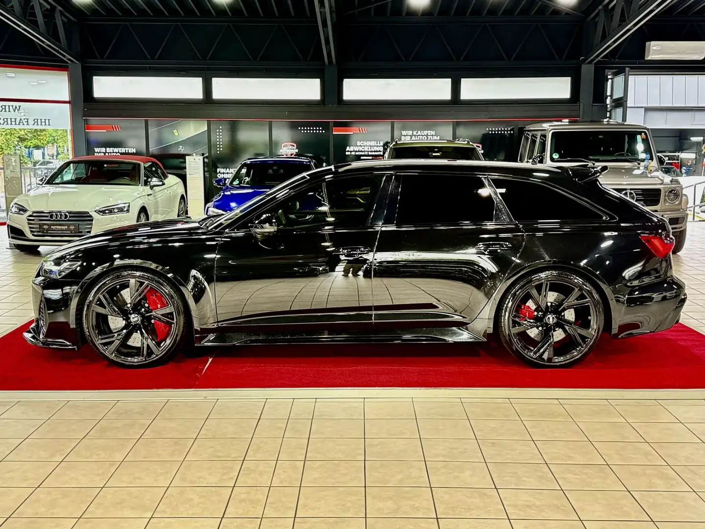 Audi RS 6 ALCANTARA*PANO*LASER Schwarz - 2