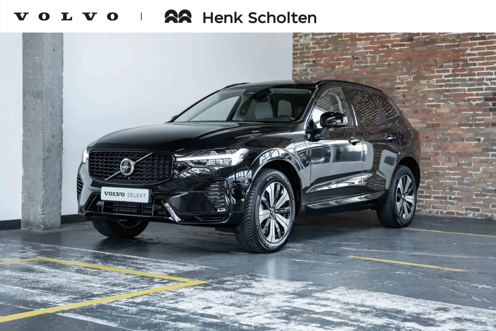 Volvo XC60 T6 Automaat Plug-in hybrid AWD Plus Dark | Elektri Schwarz - 1