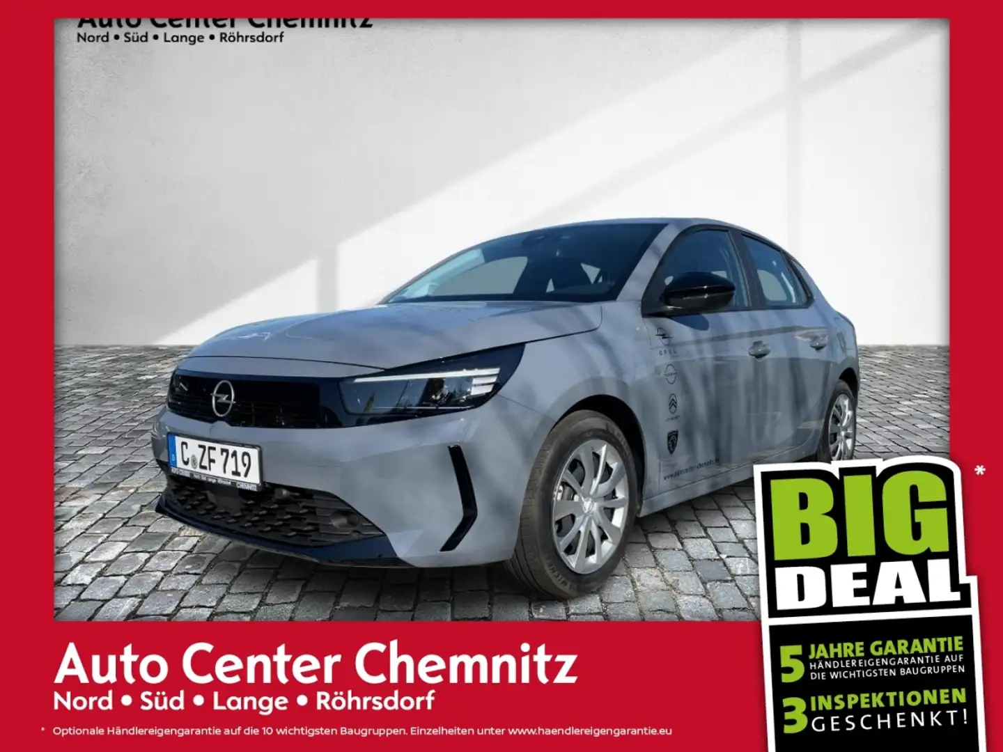 Opel Corsa F 1.2 Edition Multimedia/SHZ/LHZ/PDC Grijs - 1