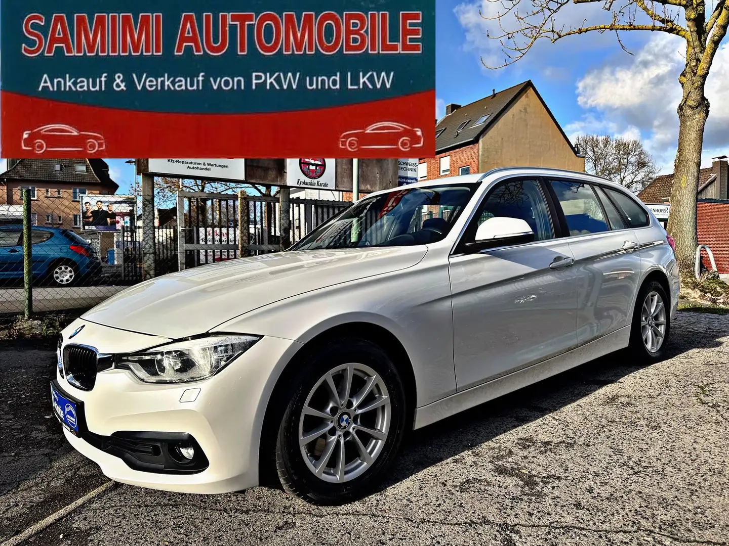 BMW 320 320 d Advantage Blanc - 1