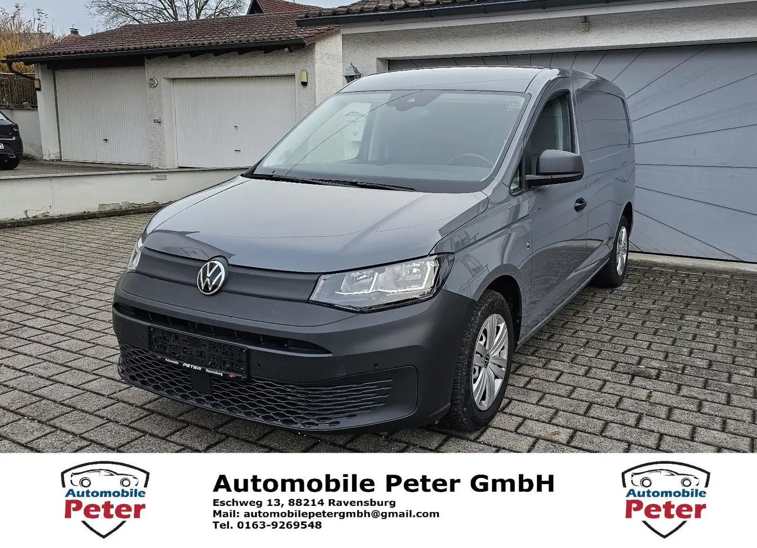 Volkswagen Caddy Cargo 1.5 TSI Maxi DSG Navi ACC Flügeltür Gris - 1
