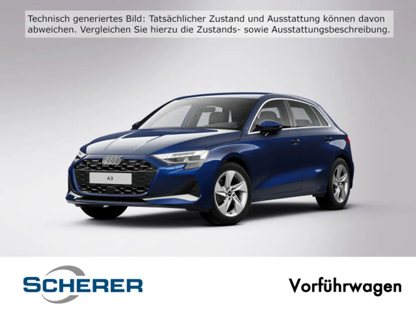 Audi A3 advanced TFSI 110 kW S tronic Busin Blau - 1