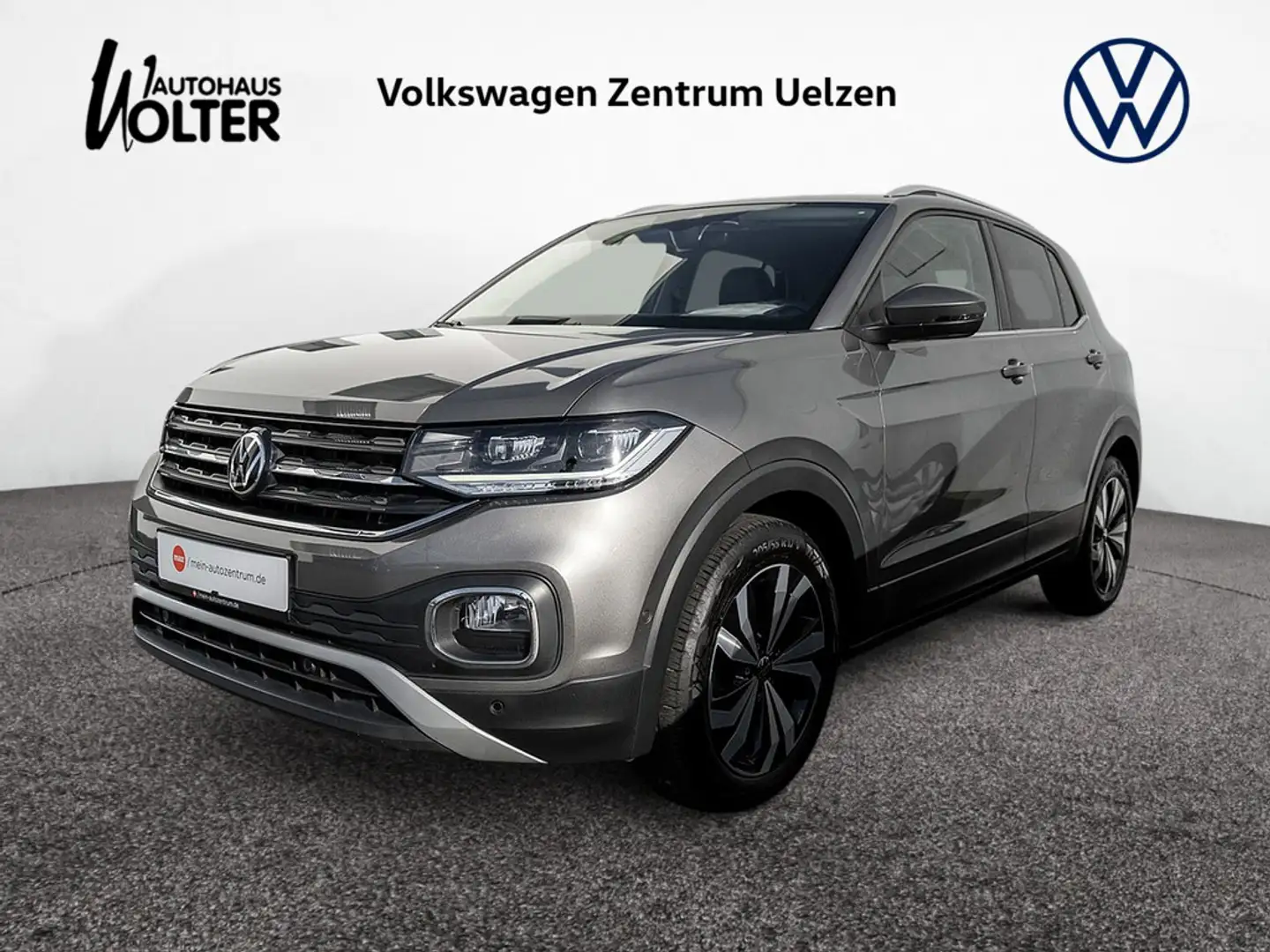 Volkswagen T-Cross 1.0 TSI Style DSG NAVI ACC KAM LED SH Grau - 1