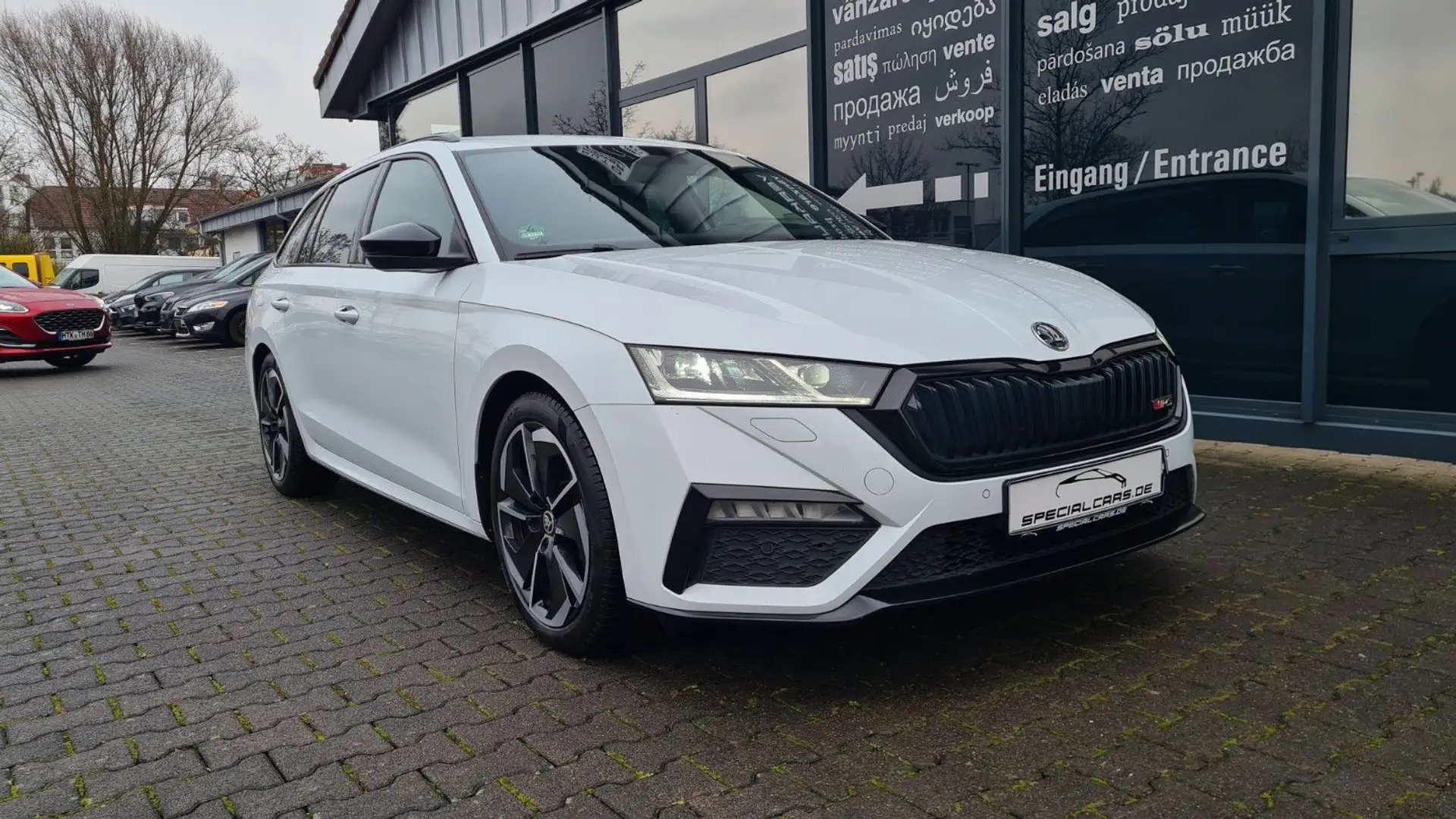 Skoda Octavia Combi RS - ASSIST - PANO - AHK - Blanc - 1