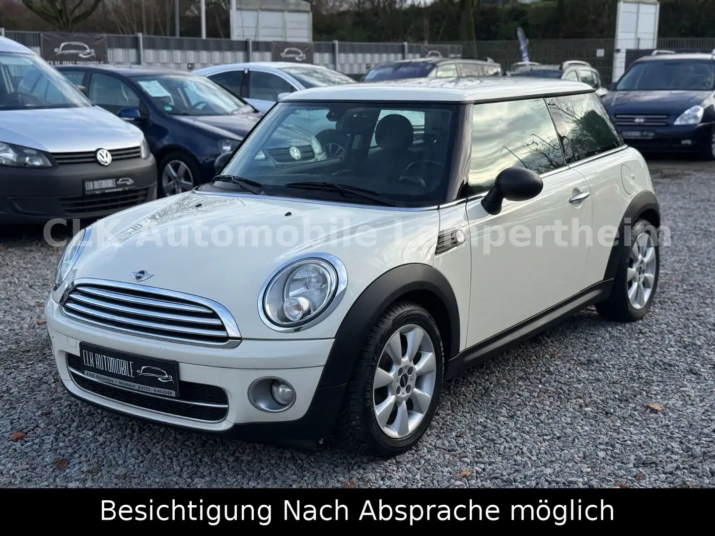 MINI Cooper D Cooper One 1.6D+KLIMAUTO+ALU+EURO5+TÜV 02.27+ Biały - 1