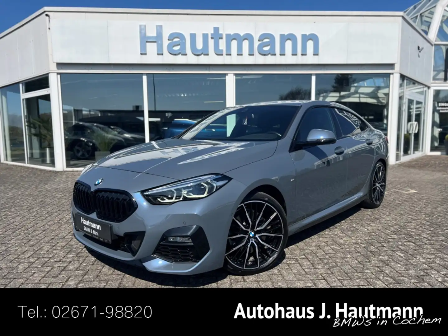 BMW 220 d xDrive Gran Coupe M SPORT +NP: 63.930€+ Gris - 1