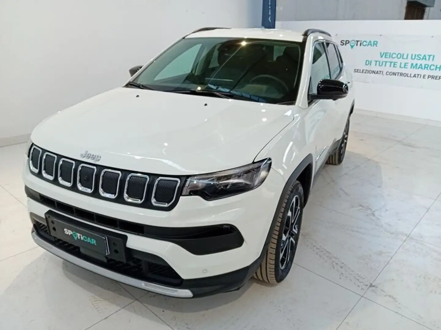Jeep Compass 1.6 Multijet II 2WD Limited Blanc - 1