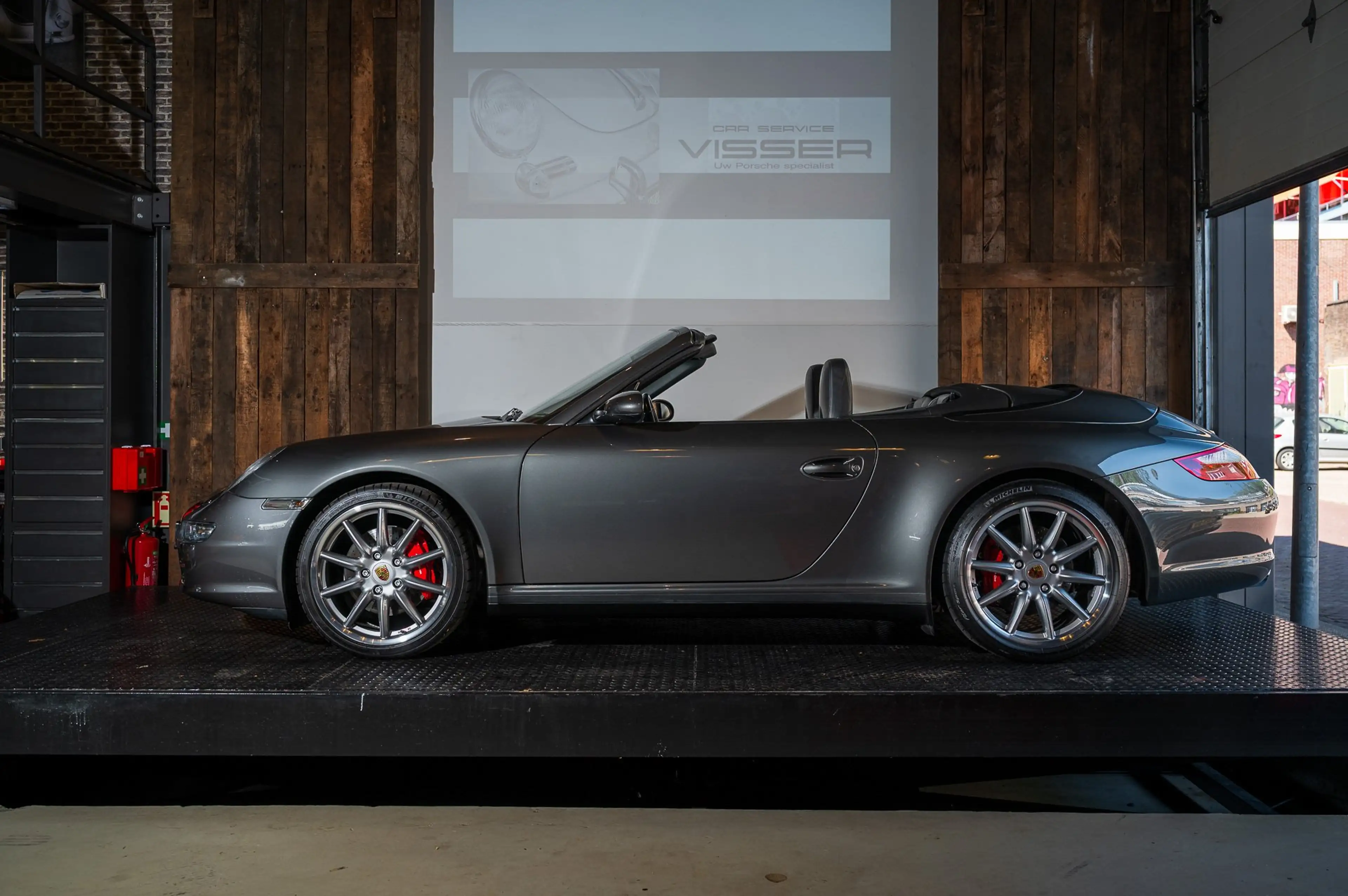 Porsche 997 3.8 Carrera 4S Cabriolet Schiefer-metallic — photo 3