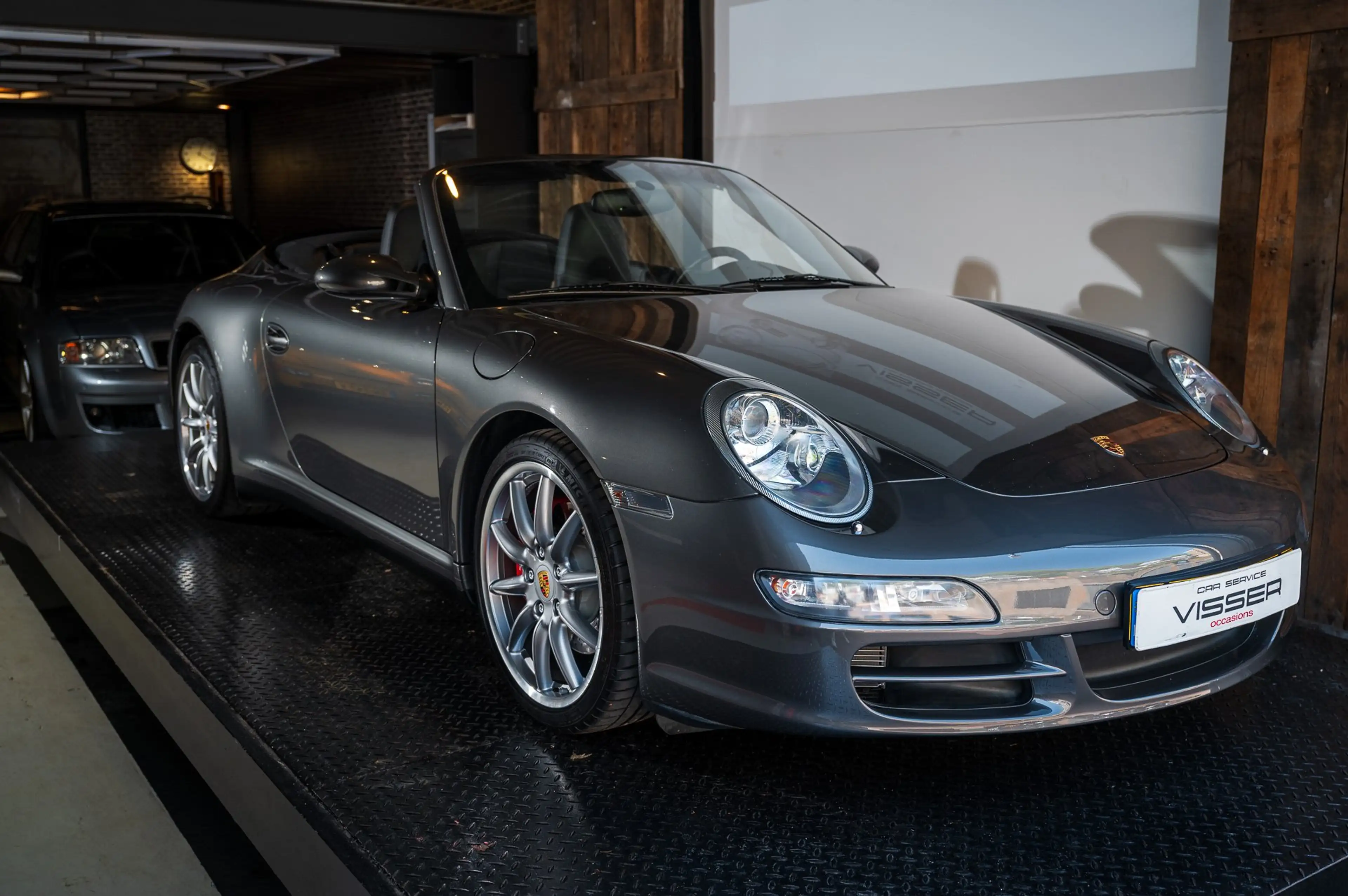 Porsche 997 3.8 Carrera 4S Cabriolet Schiefer-metallic — photo 8