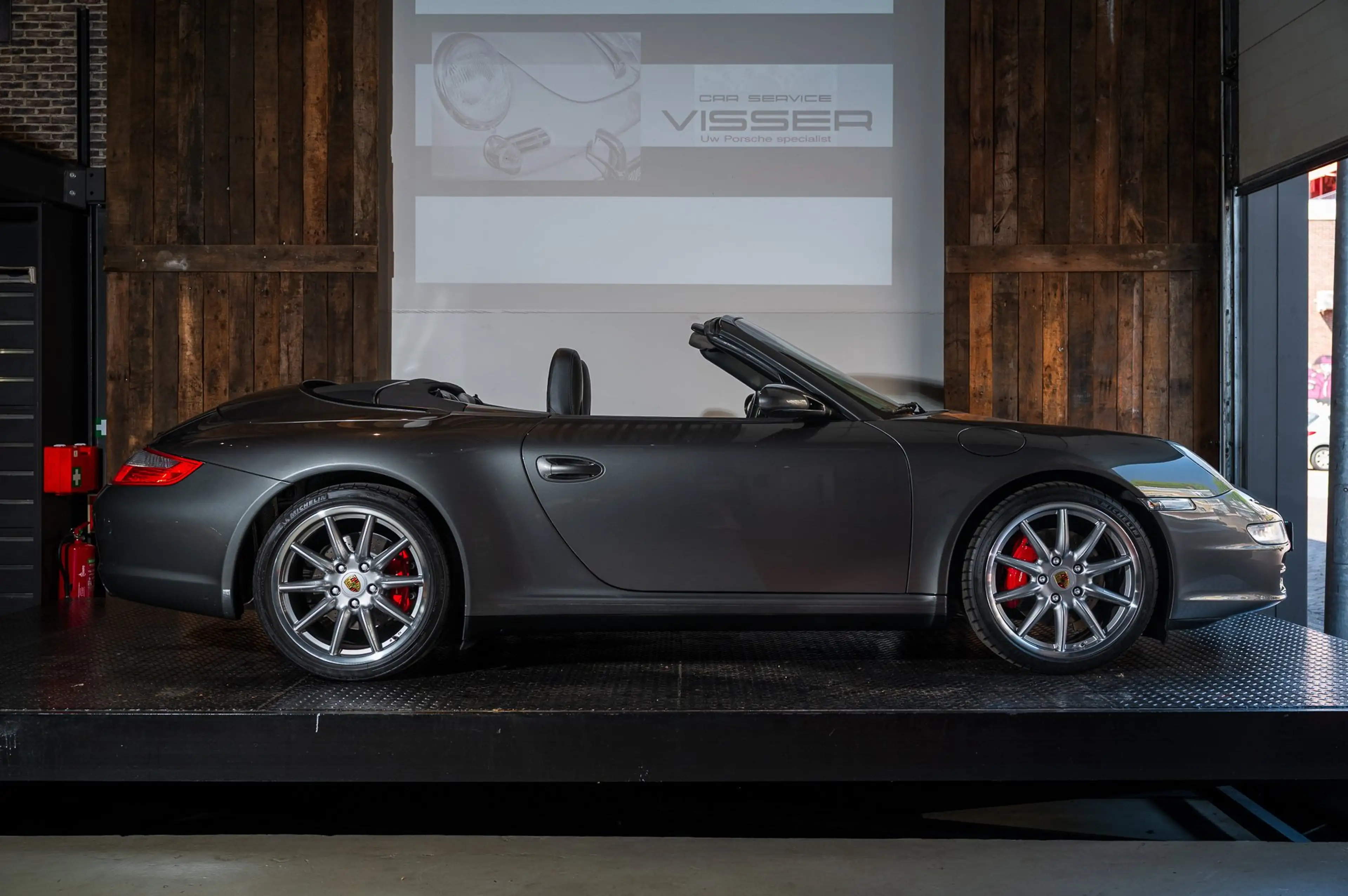 Porsche 997 3.8 Carrera 4S Cabriolet Schiefer-metallic — photo 2