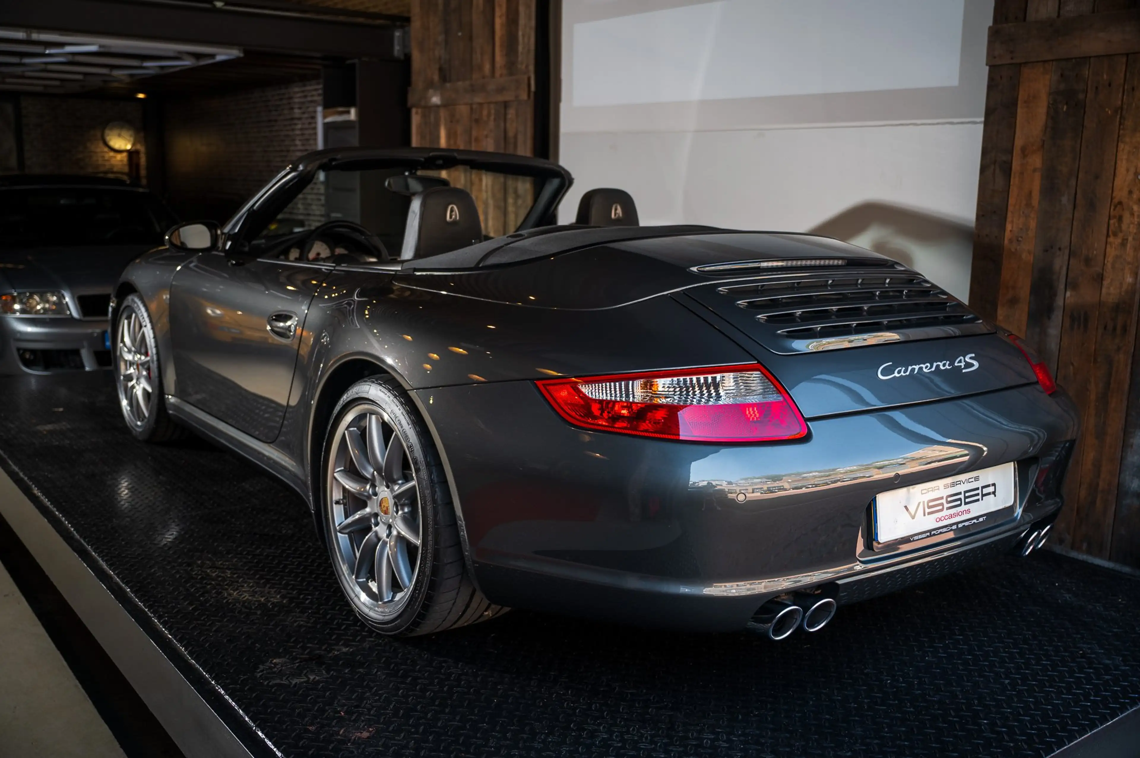 Porsche 997 3.8 Carrera 4S Cabriolet Schiefer-metallic — photo 12