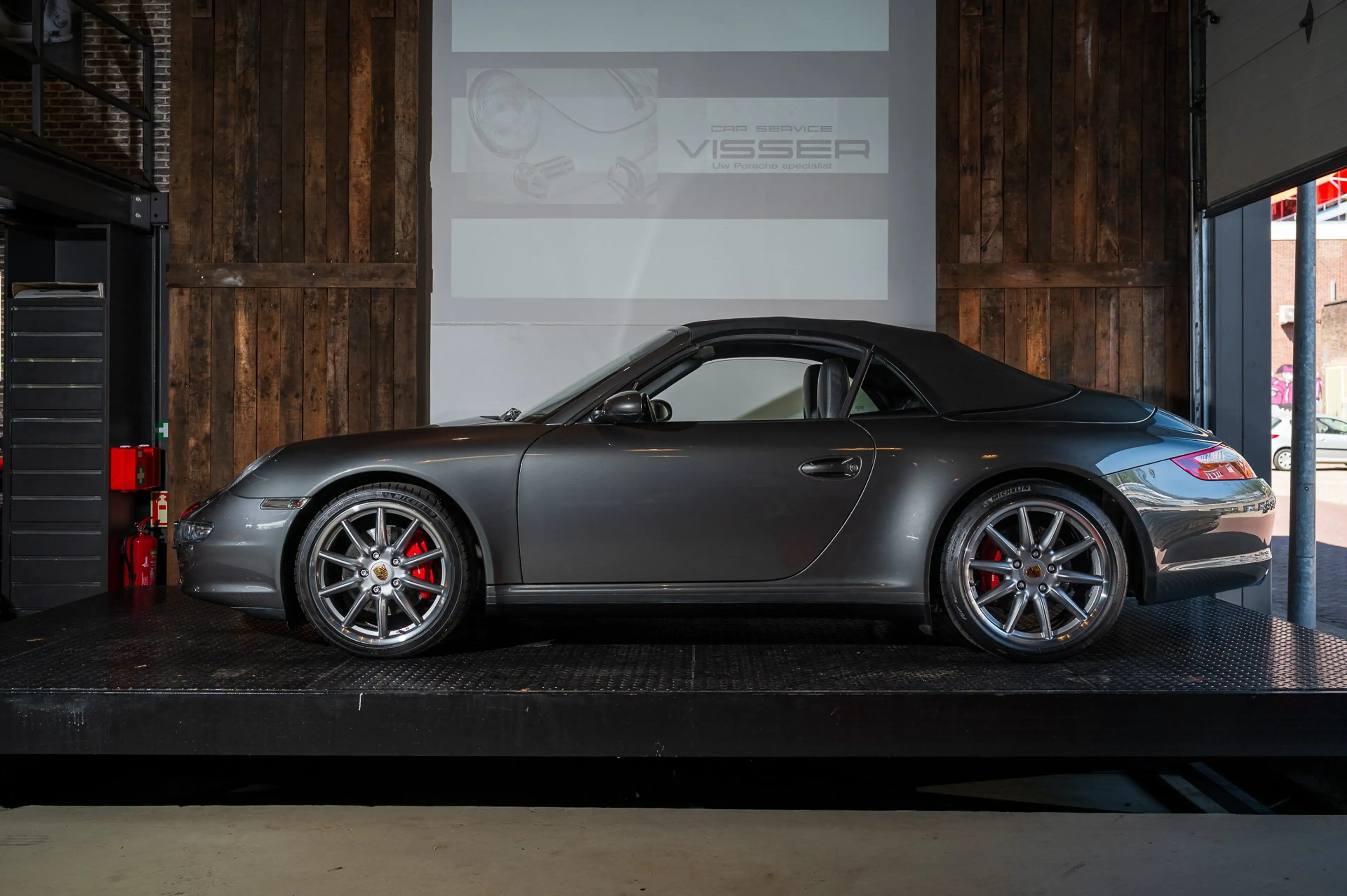 Porsche 997 3.8 Carrera 4S Cabriolet Schiefer-metallic — photo 4