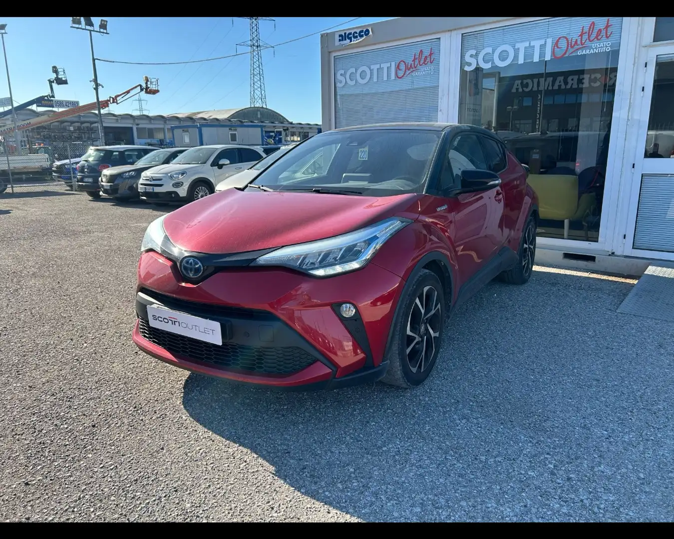 Toyota C-HR 2.0 Hybrid E-CVT Trend Roşu - 1