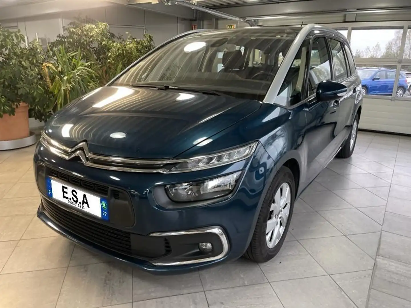 Citroen C4 SpaceTourer BlueHDi 130ch S\u0026S Feel E6.d-TEMP Bleu - 1