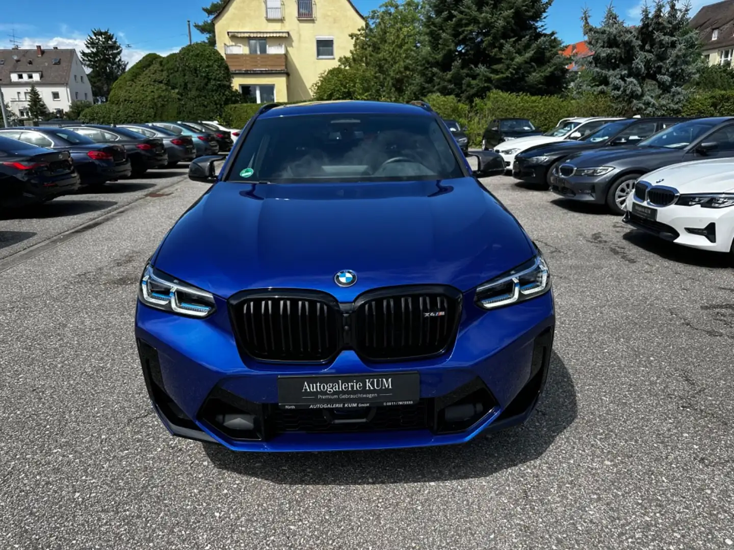 BMW X4 M Competition M-Drivers|LASER|PANO|ACC|CARBON Blu/Azzurro - 2