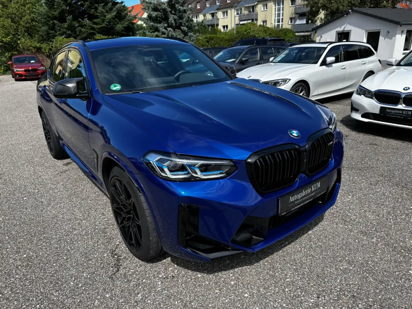 BMW X4 M Competition M-Drivers|LASER|PANO|ACC|CARBON Albastru - 1