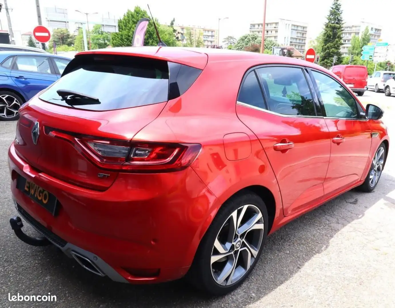Renault Megane Mégane 1.6 DCI 165 CH GT EDC BVA Rojo - 2